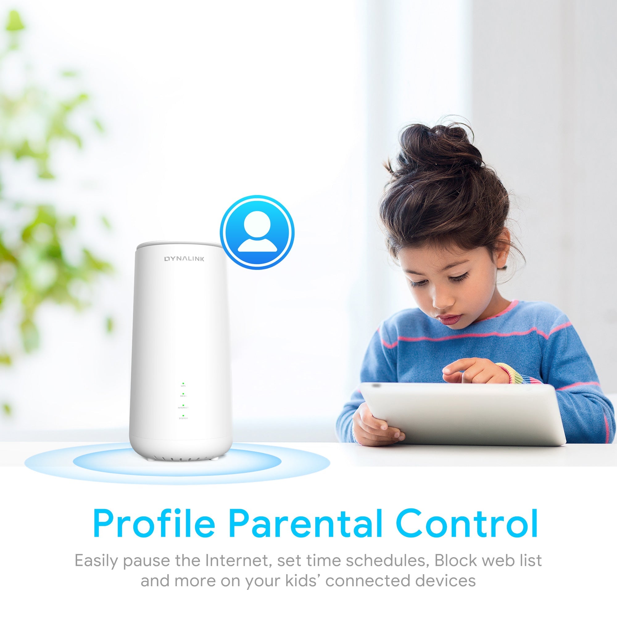 Dynalink AXE10200 WiFi 6E Whole Home Mesh System - Dynalink